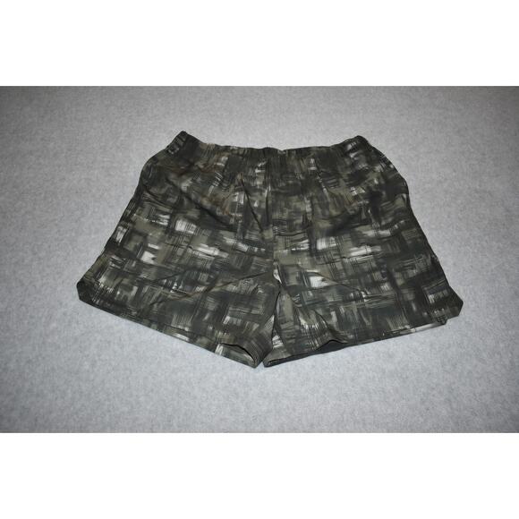 Hylete Shorts Men Size Large High Cut Stretch Gym Workout 5" Inseam Green - Picture 8 of 8